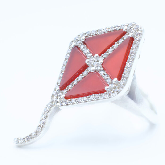 Anello Kite Silver 925/000 e Pietre Naturali - immagine 4