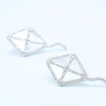 Orecchini Kite Silver Single Color - immagine 2