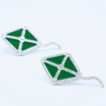 Orecchini Kite Silver Single Color - immagine 3